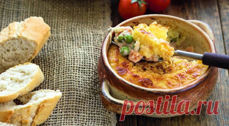Английский рыбный пирог. Пошаговый рецепт с фото на Gastronom.ru