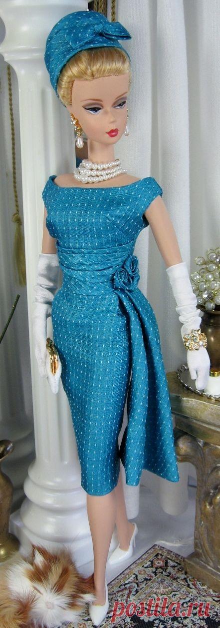 Vintage Teal for Silkstone Barbie and similar size dolls on Etsy now
