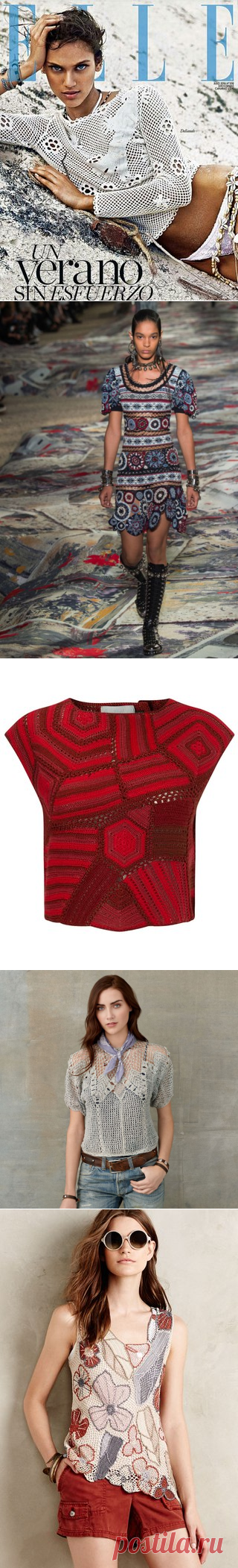 ۩۞۩ Стильное вязание с мировых подиумов ۩۞۩.Идеи.