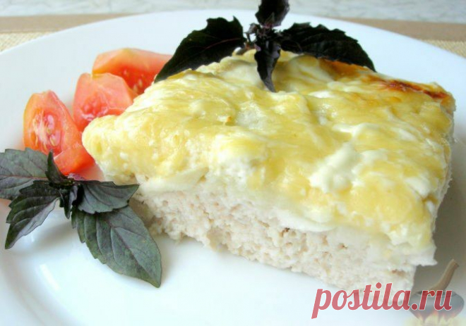 ​Сочная куриная запеканка 