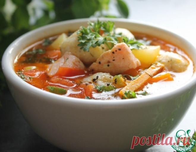 Рыбный суп с сырными шариками – кулинарный рецепт