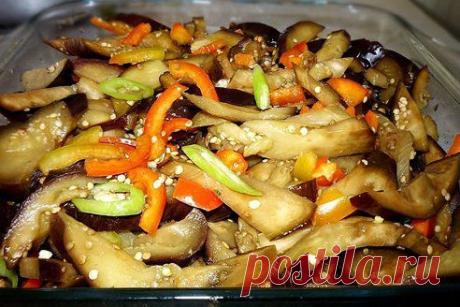 баклажаны по корейски