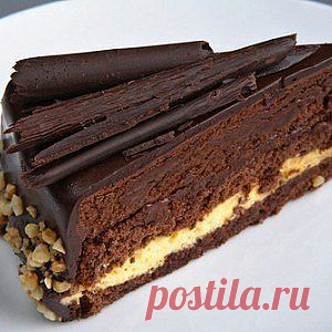 Шоколадный торт «Брауни». - Простые рецепты Овкусе.ру