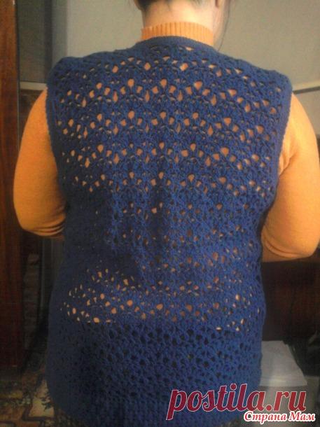 Жилет крючком - Все в ажуре... (вязание крючком) - Страна Мам