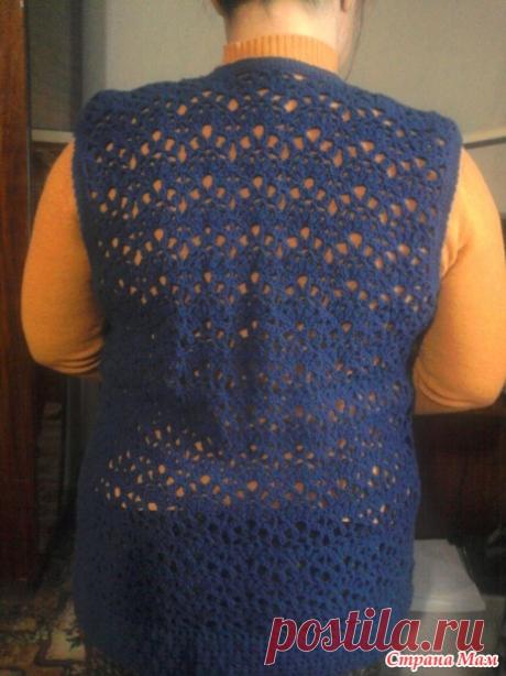 Жилет крючком - Все в ажуре... (вязание крючком) - Страна Мам