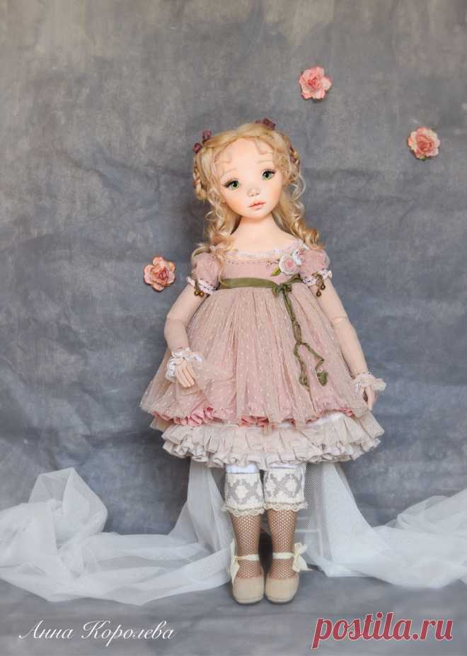 Textile Author's Collectible Doll Eva - order at the Fair of Masters - IG2Q9RU | Dolls and small dolls, Angarsk