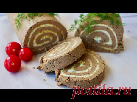 Печеночный рулет | Завтрак на всю неделю