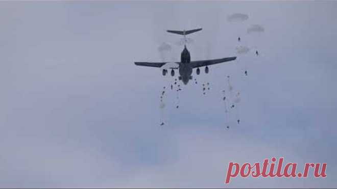 Десантирование из Ил-76 в Костромской области