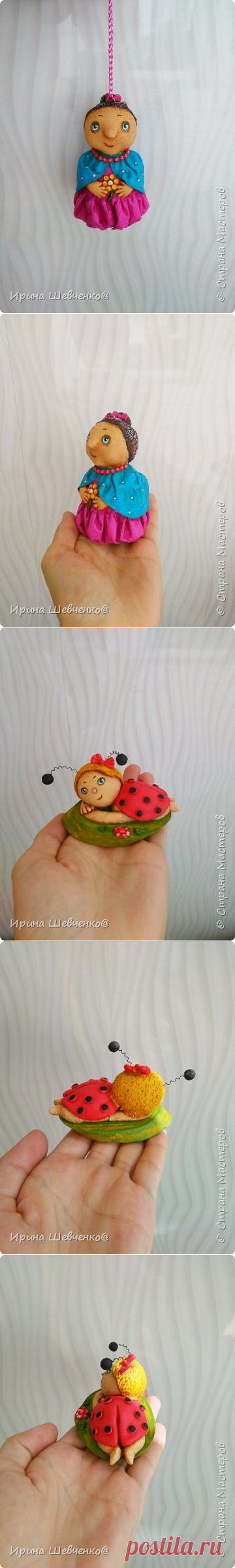 Бабуська-молодуська и божья коровка | Страна Мастеров