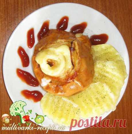 Рыба в яблоках