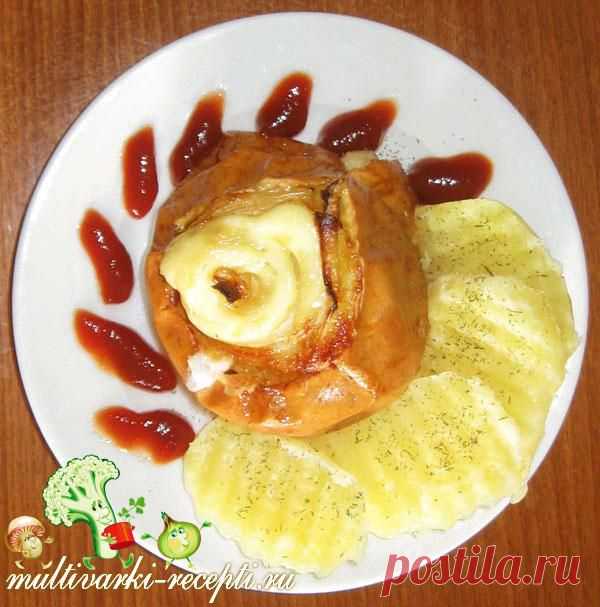 Рыба в яблоках