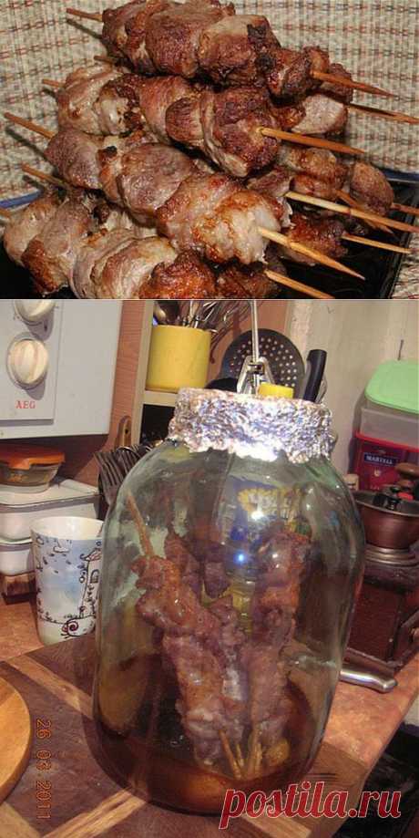 Необыкновенный рецепт шашлыка.