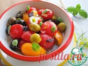 Расплющенный салат - кулинарный рецепт
