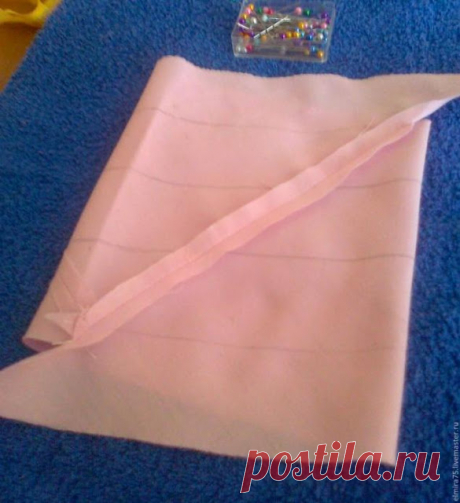 Бесконечная косая бейка. Мастер класс