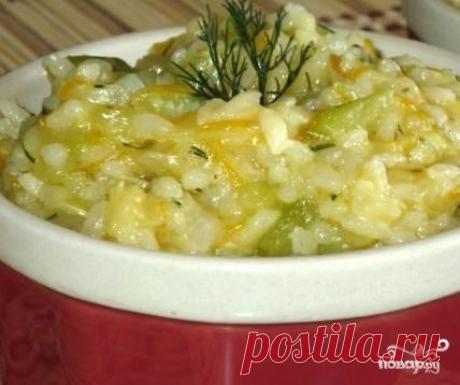 Рагу из кабачков с рисом - пошаговый рецепт с фото на Повар.ру