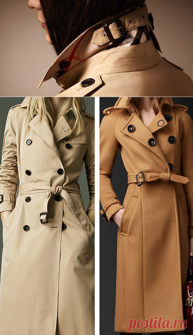 Обработка воротника на стойке по мотивам тренча Burberry — Мастер-классы на BurdaStyle.ru