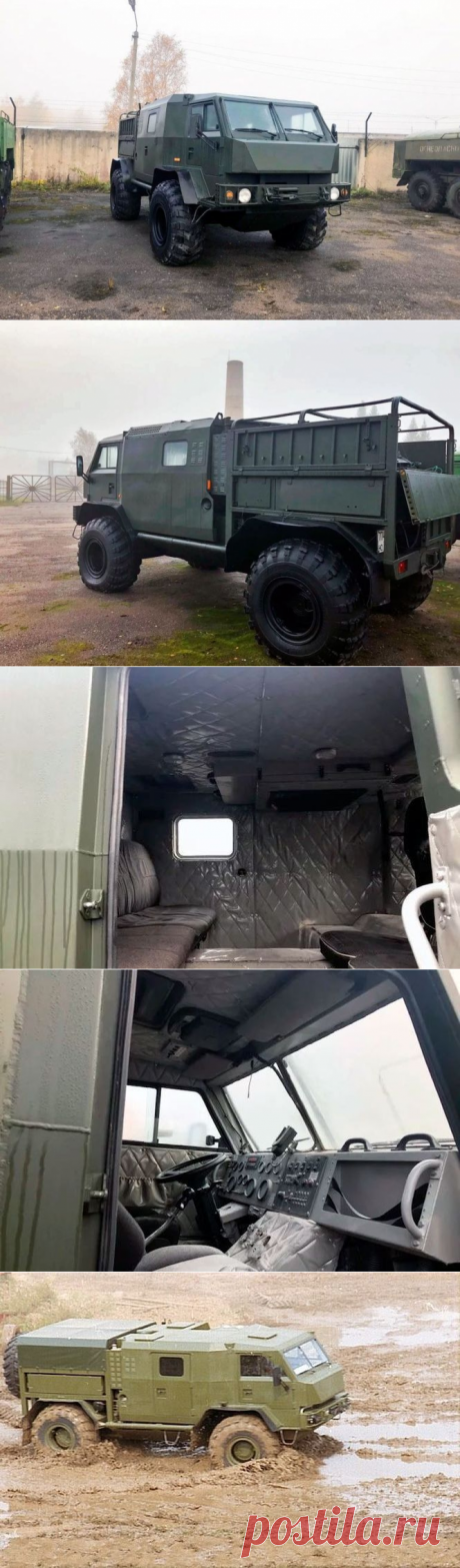 В Новгороде продают сделанный в единственном экземпляре вездеход «Вепрь»