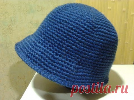 Шляпка крючком. Crochet cap. Amigurumi. Crochet.  Амигуруми. Одежда крючком.