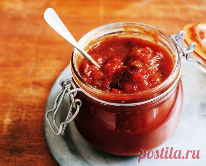 А я Краснодарский томатный соус по ГОСТу правильно готовлю (без мясорубки)! Густой без уваривания, запишите рецепт обязательно | В саду у Валентинки | Яндекс Дзен