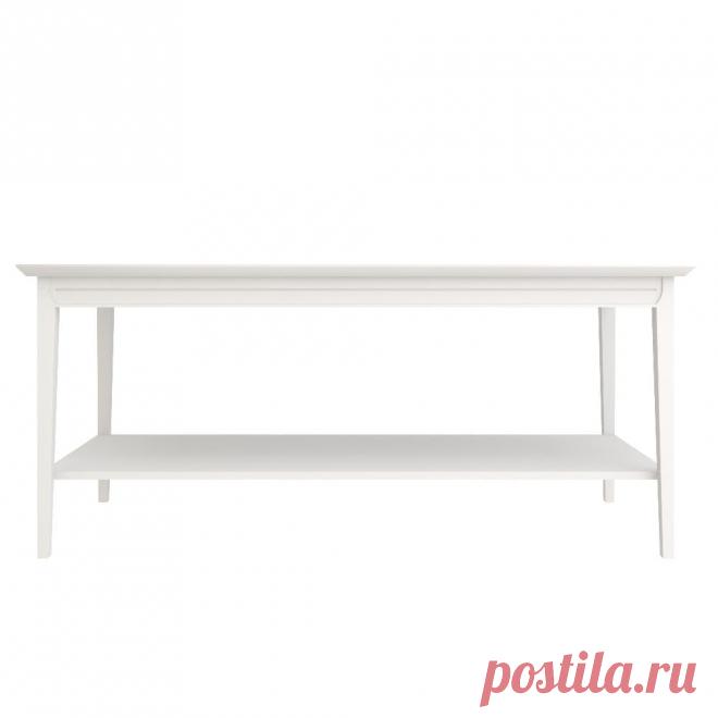 Журнальный стол белого цвета из массива дерева бук купить по цене 33 400 руб. в Москве — интернет-магазин Chudo-magazin.ru