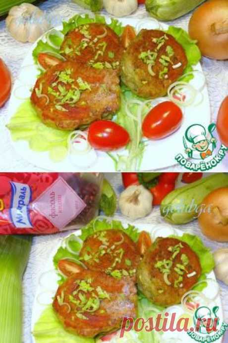 Картофельные котлеты с кабачком и с фасолевой начинкой - кулинарный рецепт