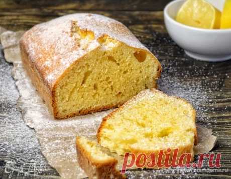 Лимонный кекс. Ингредиенты: яйца куриные, сахар, пшеничная мука