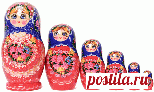 Рисунки матрешек для детей для сортировки по размеру | Обучалка