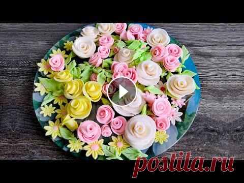 Украшения для Куличей, Тортов и Кексов! Простой рецепт ДОМАШНЕЙ МАСТИКИ Рецепт: Сахарная пудра Крахмал Маршмеллоу Вода #домашняямастика #украшенияизмаршмеллоу #украшениядлякулича #мастикаизмаршмеллоу #простойрецептмастики ...