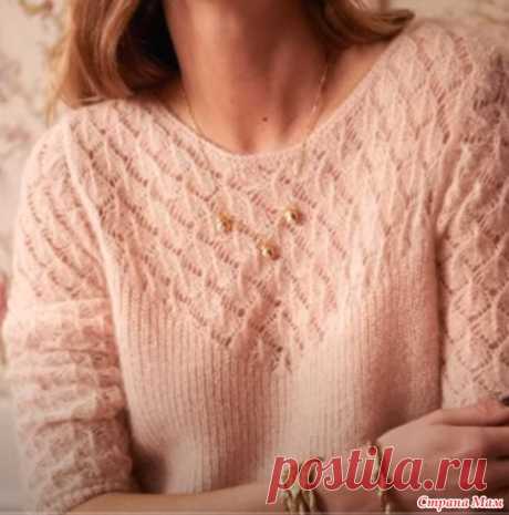 Изящная французская кофточка от дизайнеров SEZANE - Вязание - Страна Мам