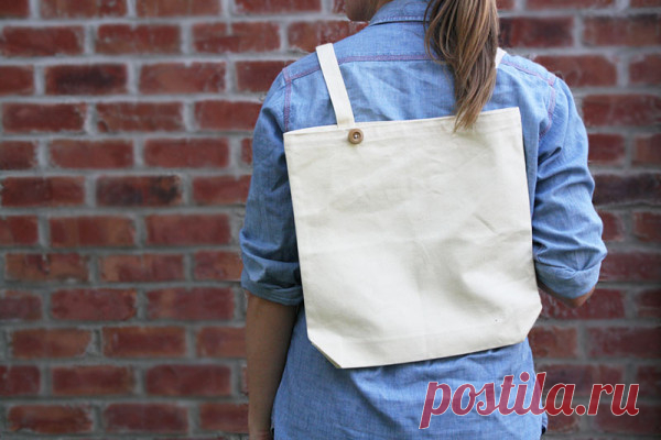 Interchanging Tote / Backpack - Somewhat Simple