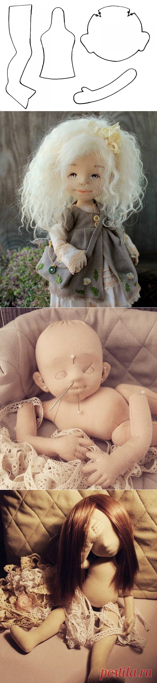 Выкройки кукол от Ирины Хочиновой
