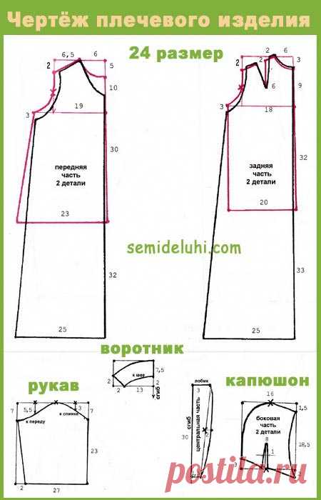 Выкройки детям от рождения до года