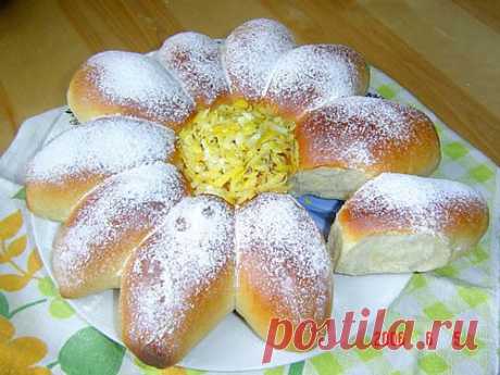 Пирог Любаша - Ромашка.