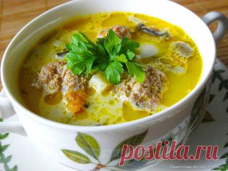 10 рецептов СЫРНЫХ СУПОВ - Сайт &quot;Кулинария для Всех и Каждого&quot;