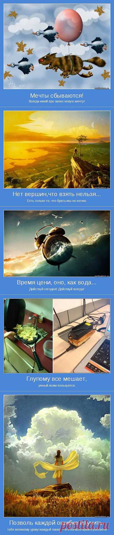 Мотиваторы, картинки и цитаты. Проявим гибкость мышления! » Поржать.ру