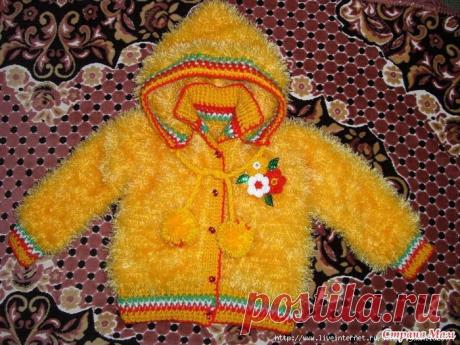 Курточка из травки, готовимся к осени