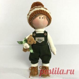 Waldorf Doll Rag Doll Textile Doll Tilda Doll Ooak Doll Ooak Art Doll Fabric Doll Art Doll Dolls Boudoir Doll Bjd Doll  Baby Boy Coming Waldorf Doll Rag Doll Textile Doll Tilda Doll Ooak Doll Ooak Art Doll Fabric Doll Art Doll Dolls Boudoir Doll Bjd Doll Baby Boy Coming.  Textile doll handmade.The body of the rag doll is made of dense 100% cotton, stuffed with synthetic fluff. The head is not a foam ball, and