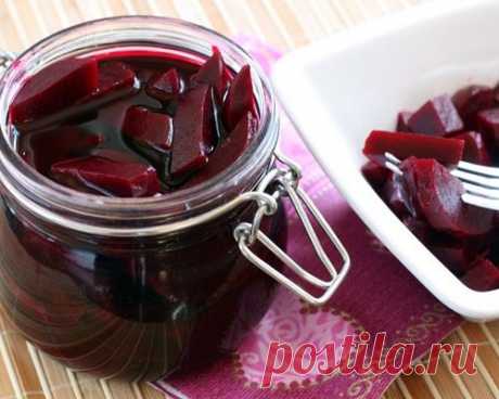 Маринованная свекла – полезно, вкусно и удобно!
