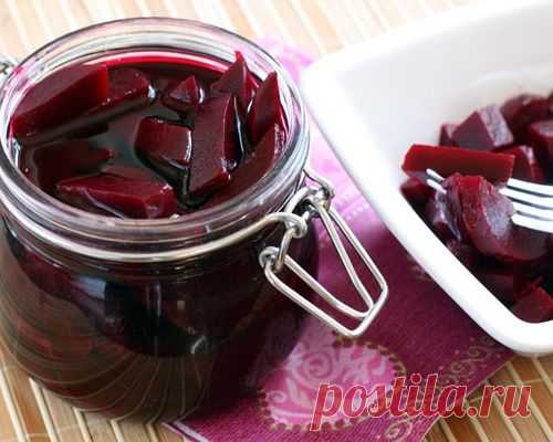 Маринованная свекла – полезно, вкусно и удобно!