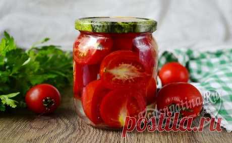Помидоры кусочками на зиму как свежие, рецепт с фото Свежие помидоры с собственного огорода зимой, реально? да, реально. По рецепту с фото вы сможете сделать помидоры кусочками на зиму, как свежие