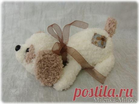 Купить PDF Мастер-класс &quot;Собачка Плюшка&quot; (спицы) в интернет магазине на Ярмарке Мастеров