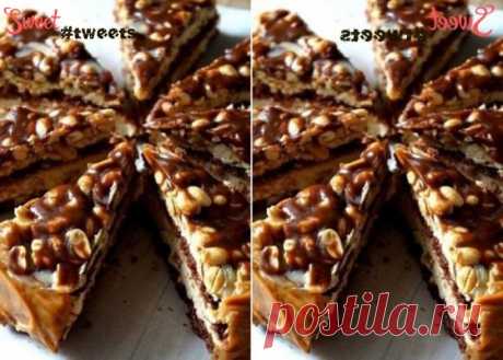Торт &quot;Шоколадно-карамельный&quot; | Sweet Twittes
