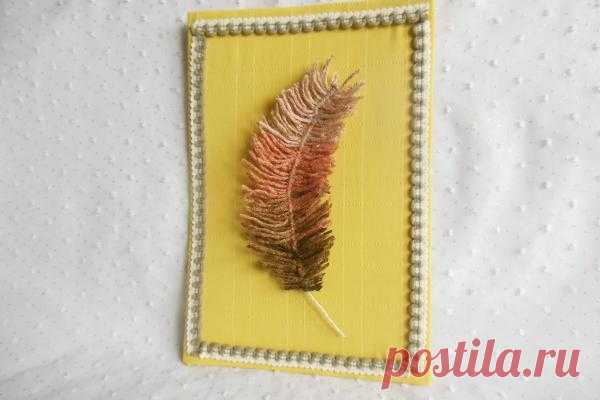 Текстильное панно «Перо Жар-Птицы» | CityWomanCafe.com