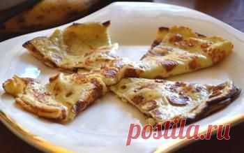 Сметанные уголочки на завтрак.