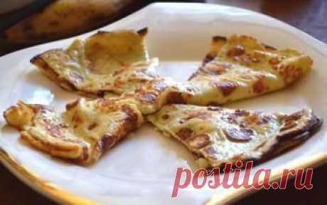 Сметанные уголочки на завтрак.