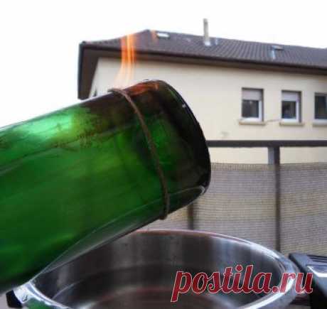 Лампа из бутылки — Своими руками