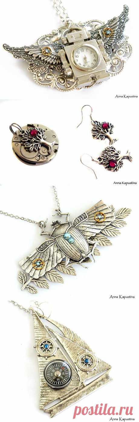 Коллекция украшений от Анны Капустиной / Аксессуары (не украшения) / Модный сайт о стильной переделке одежды и интерьера