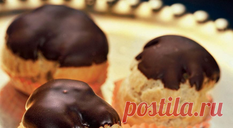 Профитроли с шоколадом. Пошаговый рецепт с фото на Gastronom.ru