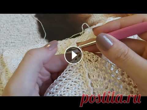 Плиссировка крючком Дарим ❤ смотрим...