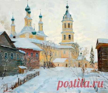 Молчанов Олег Иванович. Зимнее.